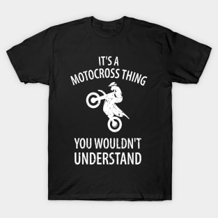 Motocross Biker Freestyle Stunt T-Shirt